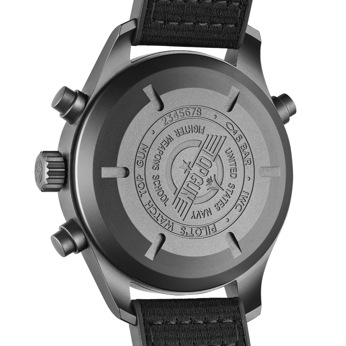 IWC Pilot's Watch Double Chronograph Top Gun 44mm | CERATANIUM® | IW371815