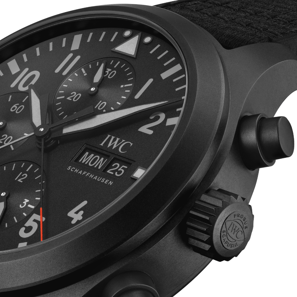 IWC Pilot's Watch Double Chronograph Top Gun 44mm | CERATANIUM® | IW371815