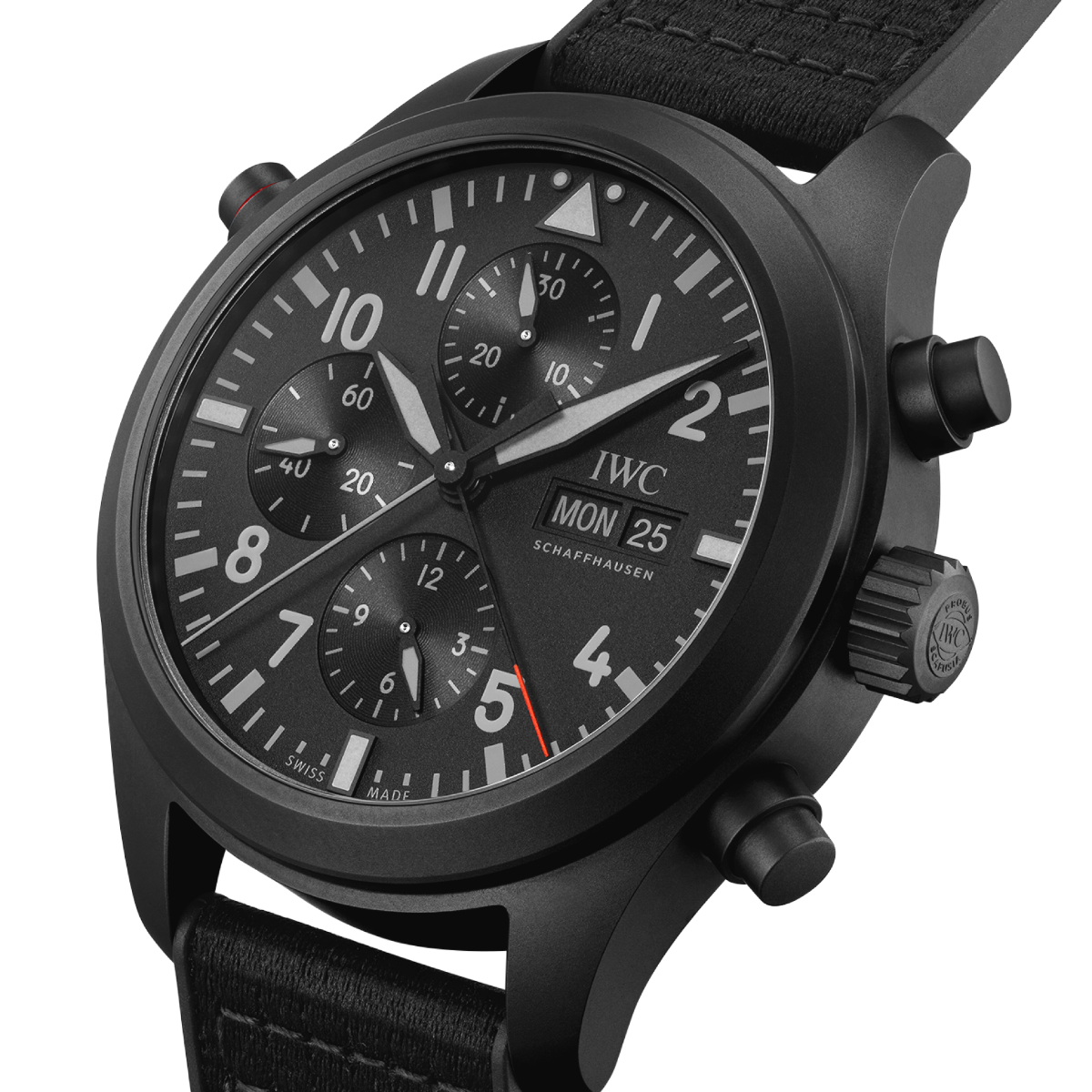 IWC Pilot's Watch Double Chronograph Top Gun 44mm | CERATANIUM® | IW371815