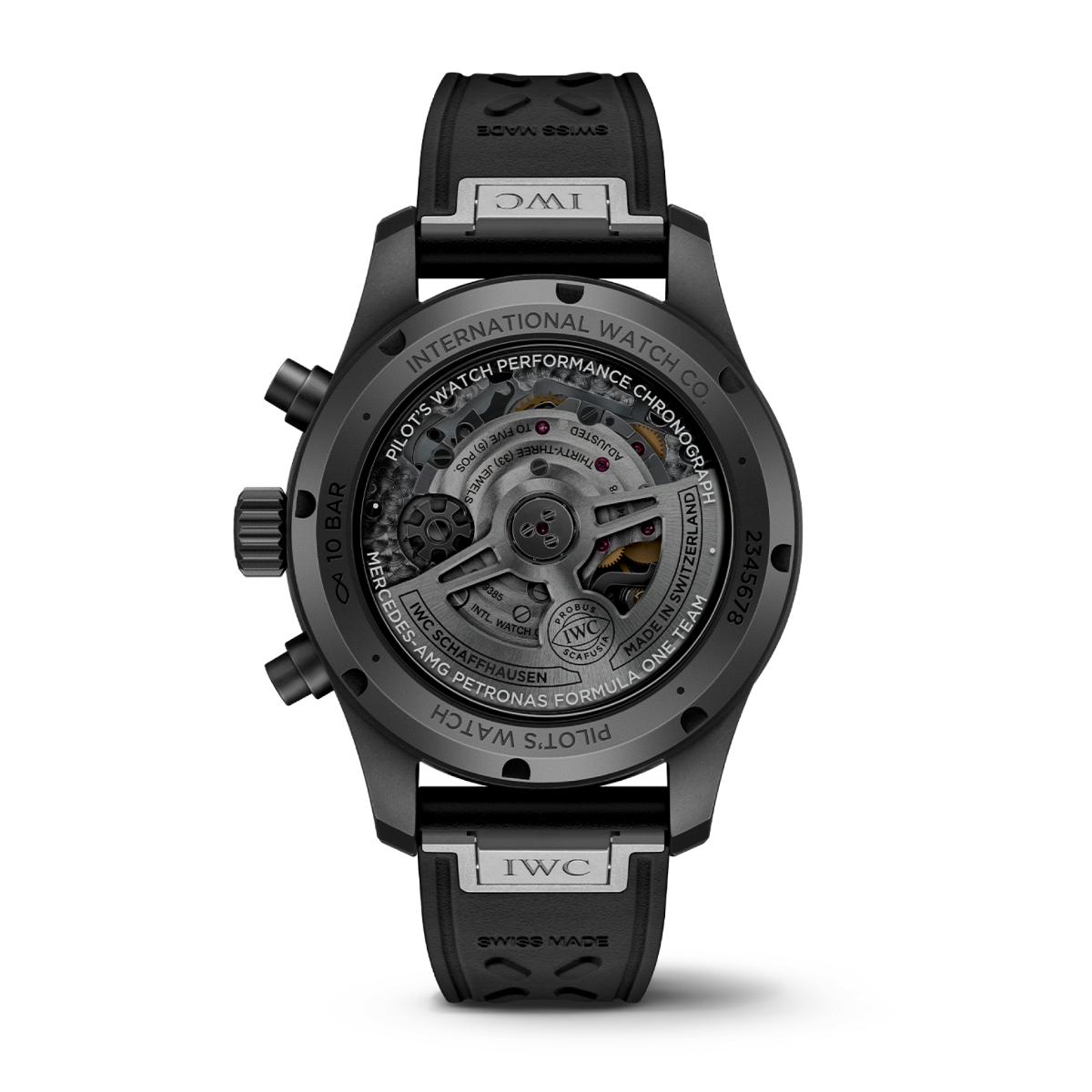IWC PILOT’S WATCH PERFORMANCE CHRONOGRAPH 41mm MERCEDES-AMG PETRONAS FORMULA ONE™ TEAM | IW388306 | CERATANIUM®