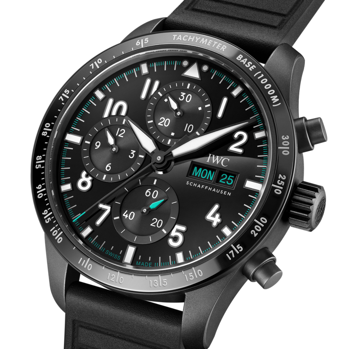 IWC PILOT’S WATCH PERFORMANCE CHRONOGRAPH 41mm MERCEDES-AMG PETRONAS FORMULA ONE™ TEAM | IW388306 | CERATANIUM®
