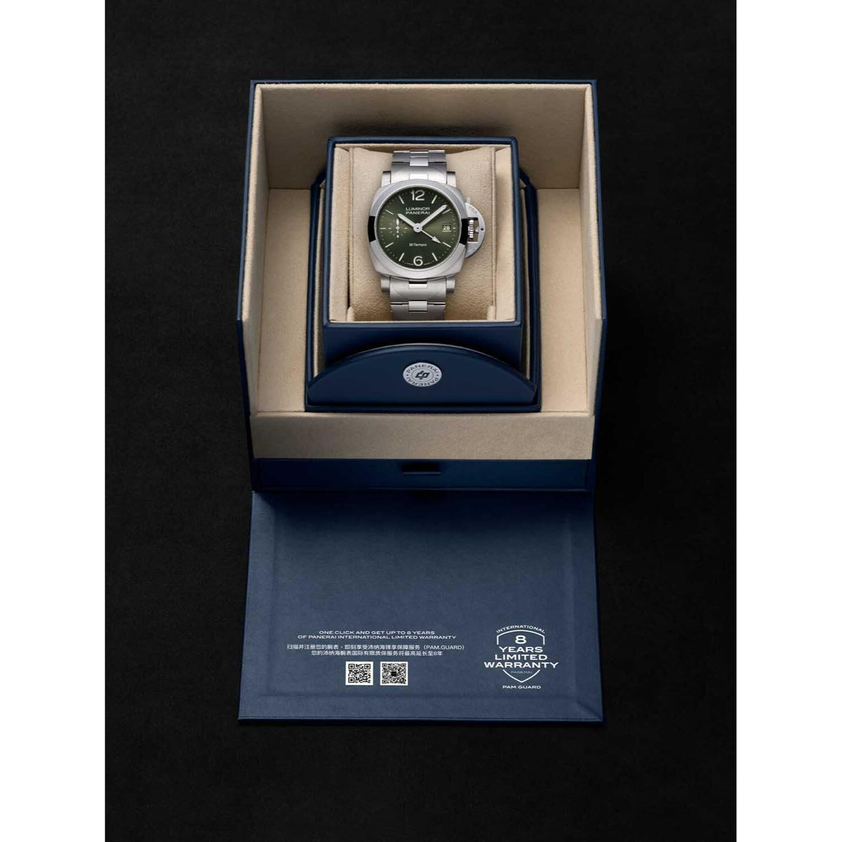 Panerai Luminor Quaranta BiTempo 40mm in Stainless Steel Automatic PAM 1640