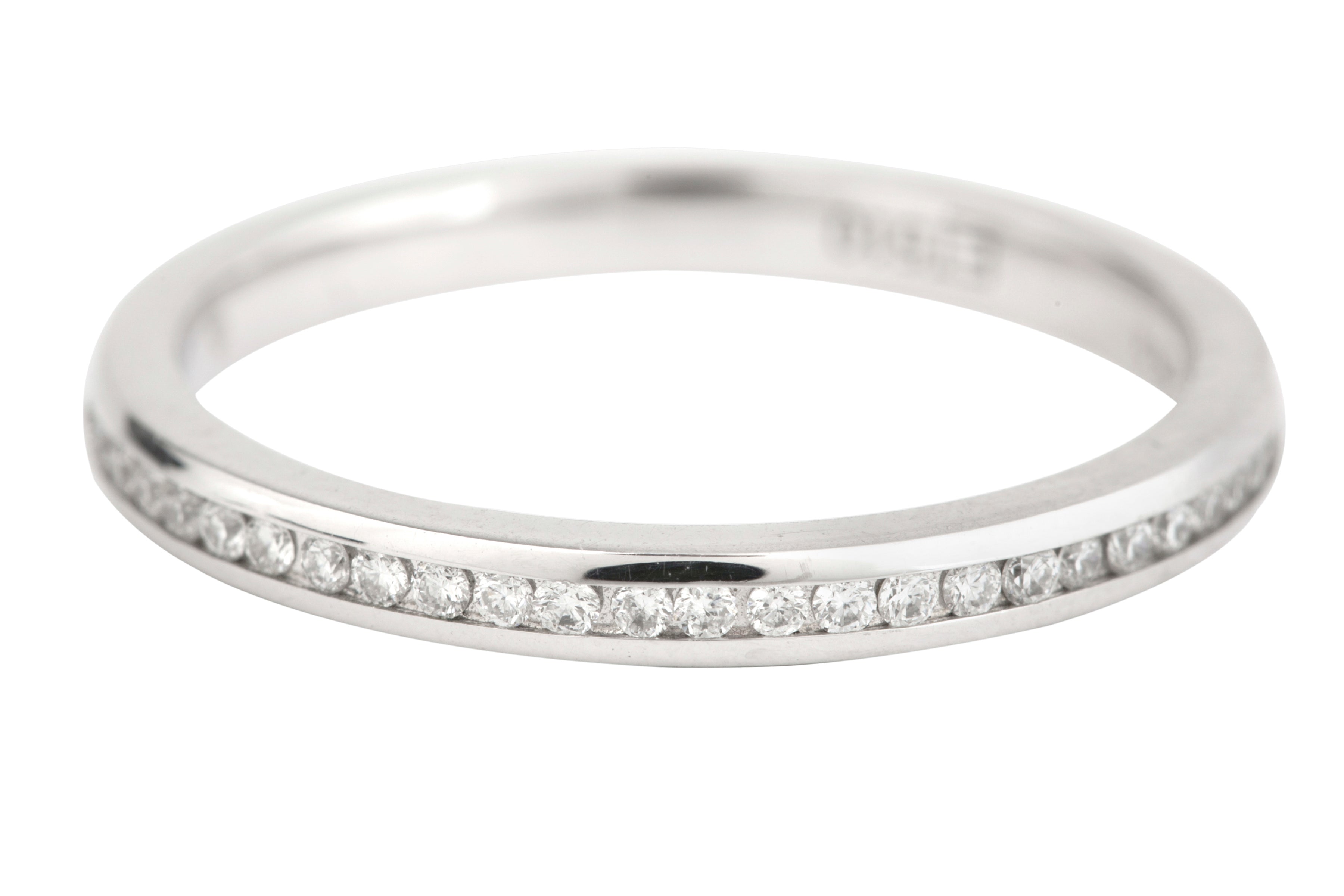 ET510 Diamond Full Eternity Fine Ring in 18ct White Gold (0.27ct)