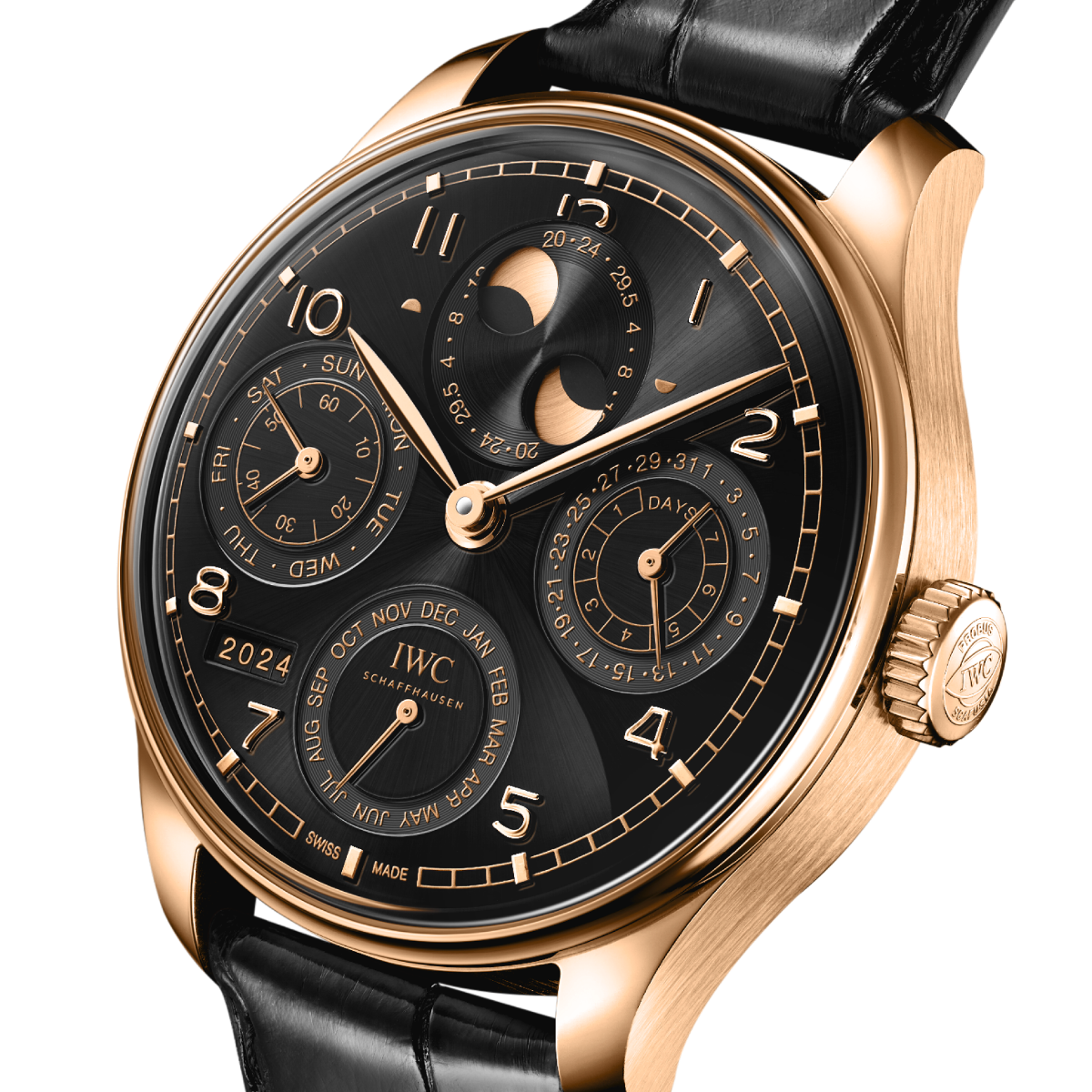 IWC Portugieser Perpetual Calendar 44mm "Obsidian" | IW503702