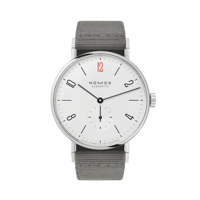 Nomos Glashutte Tangente 38mm | Limited Edition | Doctors Without Borders 50 Years 165.S50