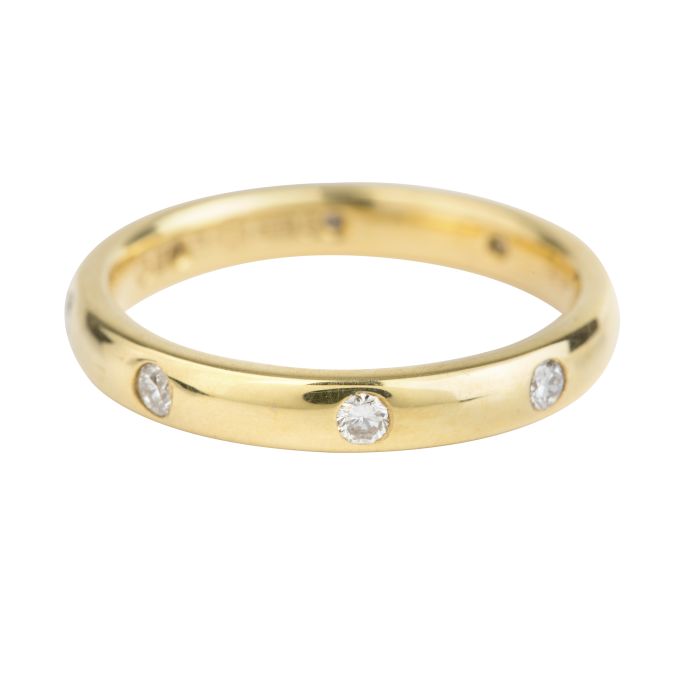 EXD301 Diamond Eternity Ring in 18ct Yellow Gold (0.20ct)