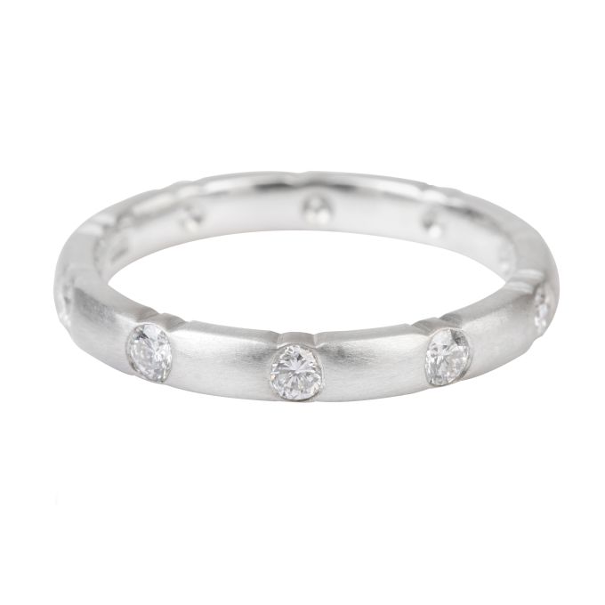 XD513 Diamond Eternity Ring in Platinum (0.50ct)